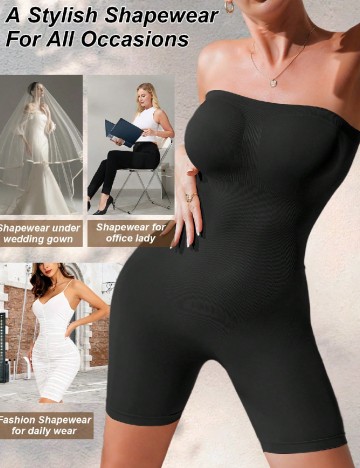 Salopeta modelatoare SHEIN, negru