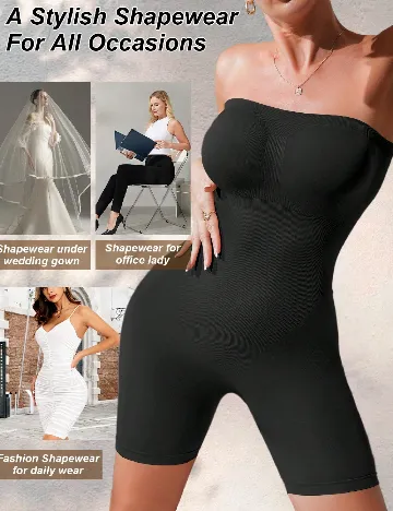 Salopeta modelatoare SHEIN, negru