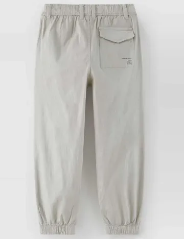 Pantaloni Zara, gri deschis Gri