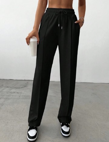 Pantaloni SHEIN, negru