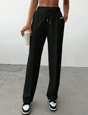 Pantaloni SHEIN, negru Negru