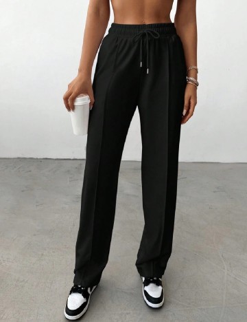 Pantaloni SHEIN, negru