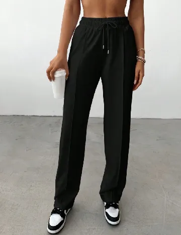 Pantaloni SHEIN, negru Negru