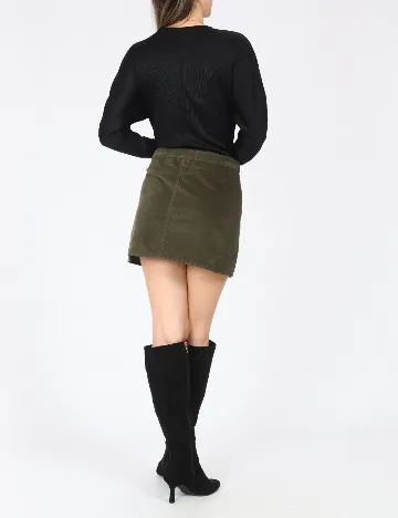 Fusta Zara, verde Verde