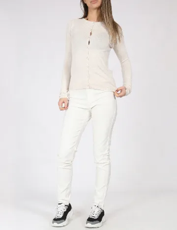 Cardigan Zara, bej Crem