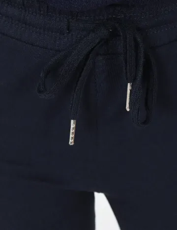 Pantaloni Bershka, bleumarin Albastru