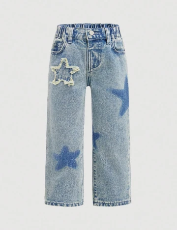 Blugi Shein Kids, albastru Albastru