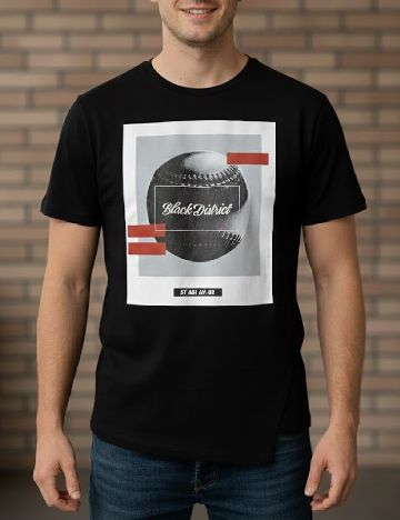 Tricou Bershka, negru