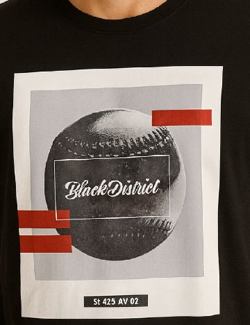 Tricou Bershka, negru