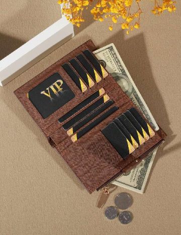 Portofel SHEIN, maro