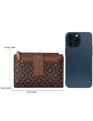 Portofel SHEIN, maro Maro