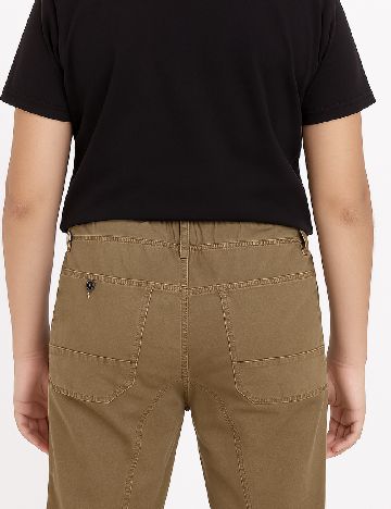 Pantaloni Zara, maro