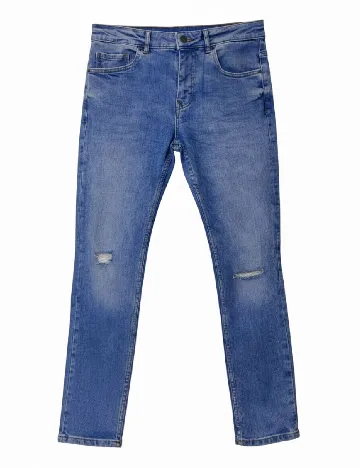 Blugi Bershka, albastru