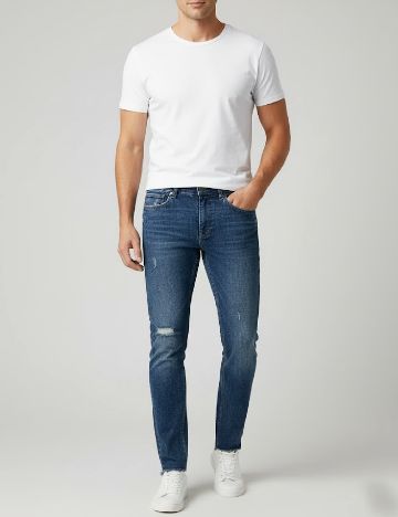 Blugi Bershka, albastru