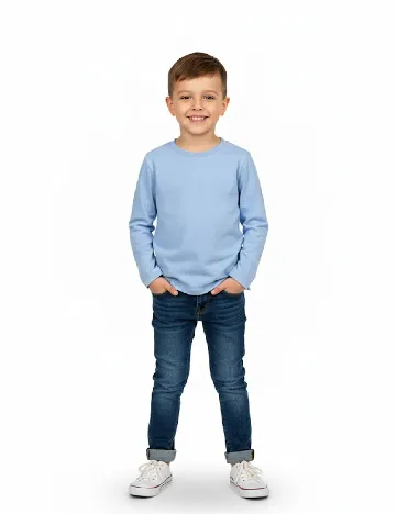 Bluza Zara, bleu Albastru