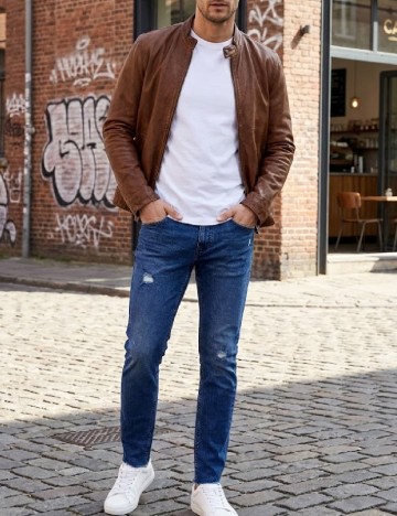 Blugi Bershka, bleumarin