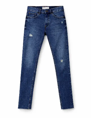 Blugi Bershka, bleumarin