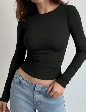 Bluza SHEIN, negru