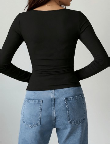 Bluza SHEIN, negru