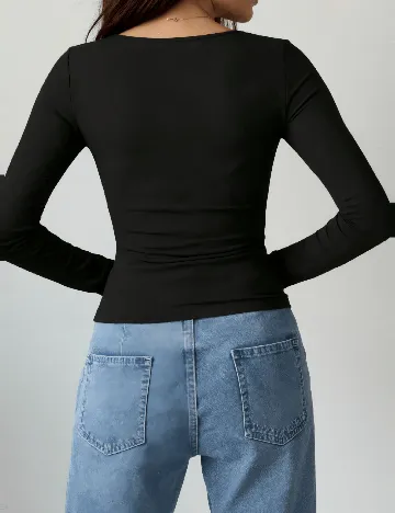 Bluza SHEIN, negru