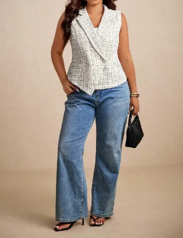 Vesta SHEIN CURVE, alb Alb