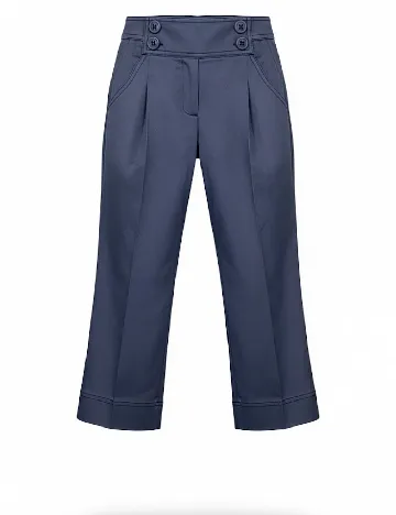 Pantaloni Zara, bleumarin Albastru