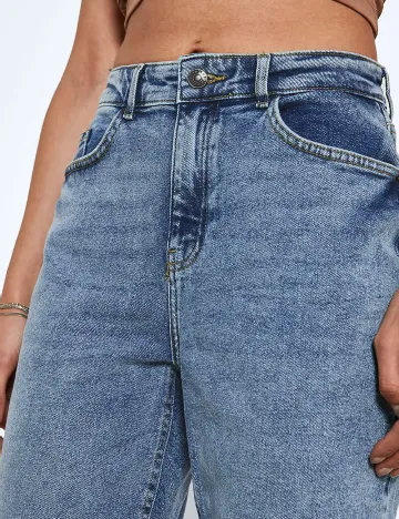 Blugi Noisy May, albastru Albastru