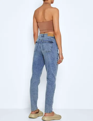 Blugi Noisy May, albastru Albastru