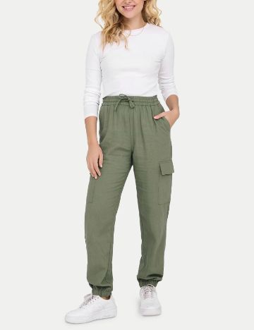 Pantaloni Only, verde