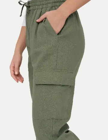 Pantaloni Only, verde Verde