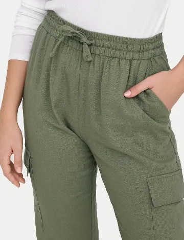 Pantaloni Only, verde Verde