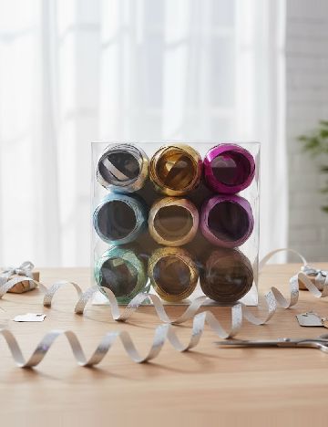 Set panglica decorativa Design Group, mix culori