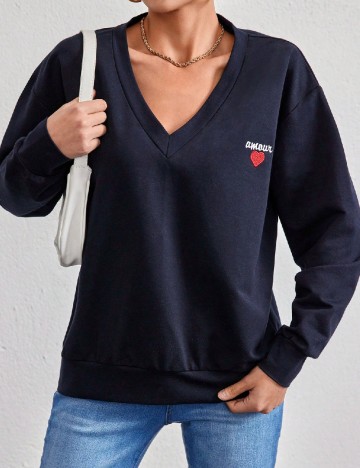 Bluza SHEIN, bleumarin