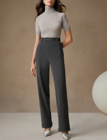 Pantaloni Anewsta, gri