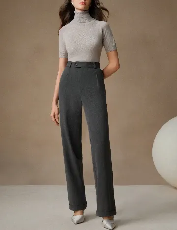 Pantaloni Anewsta, gri Gri