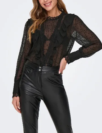 Bluza Only, negru Negru