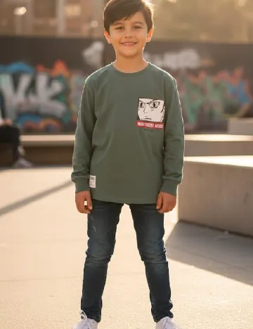 Bluza Zara, verde Verde