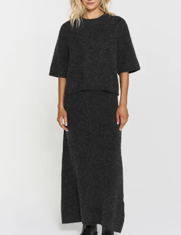 Tricou Oversize Only, gri inchis Gri