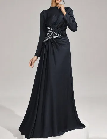 Rochie lunga SHEIN, bleumarin Albastru