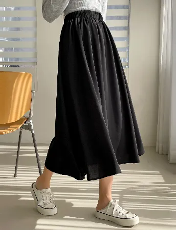 Fusta SHEIN, negru Negru