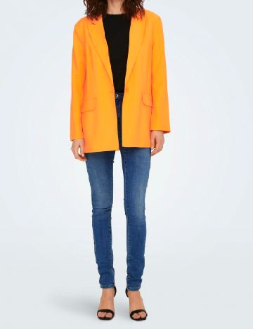 Sacou Oversize Only, portocaliu