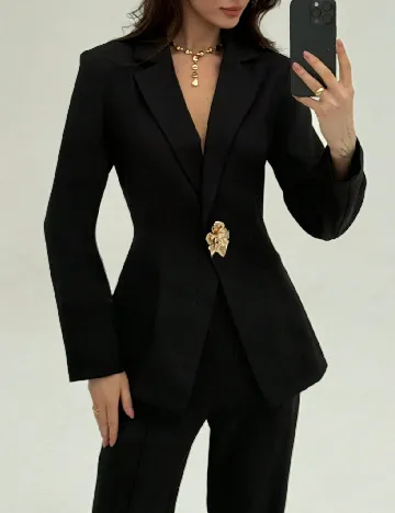 Compleu SHEIN, negru Negru