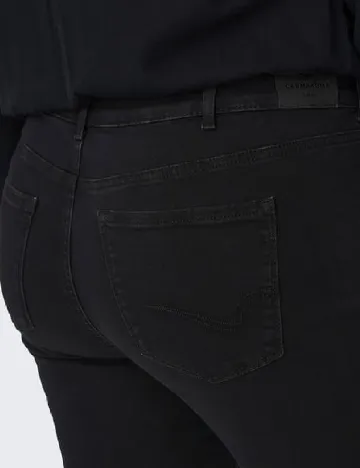 Blugi Only Carmakoma, negru Negru