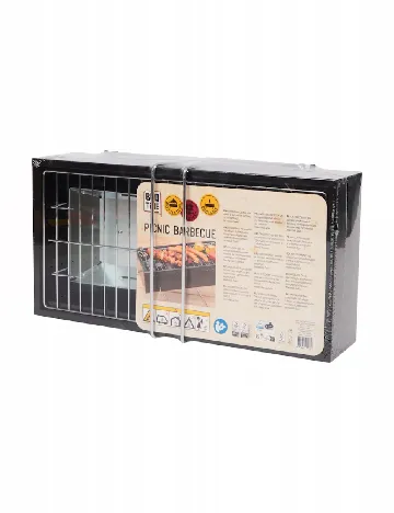 Gratar portabil BBQ TIME, negru