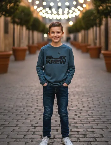 Bluza Zara, albastru Albastru