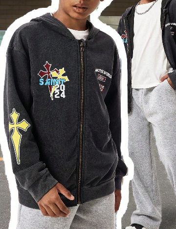 Hanorac Shein Kids, gri