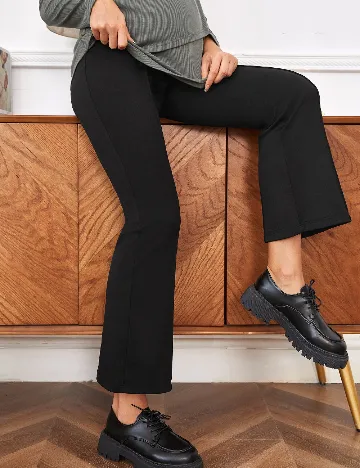 Pantaloni SHEIN Maternity, negru Negru