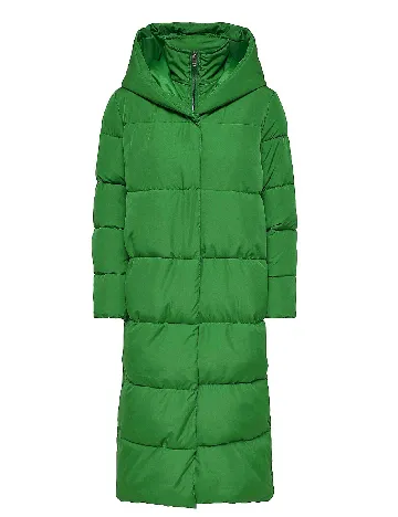 Geaca Only Carmakoma, verde Verde