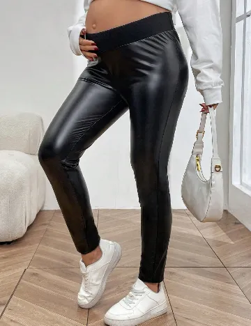 Pantaloni SHEIN Maternity, negru Negru