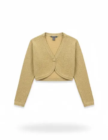 Cardigan Zara, auriu Galben